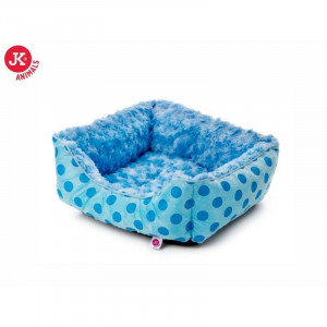 JK suņu guļvieta BLUE DOTS M 56x46x17 cm